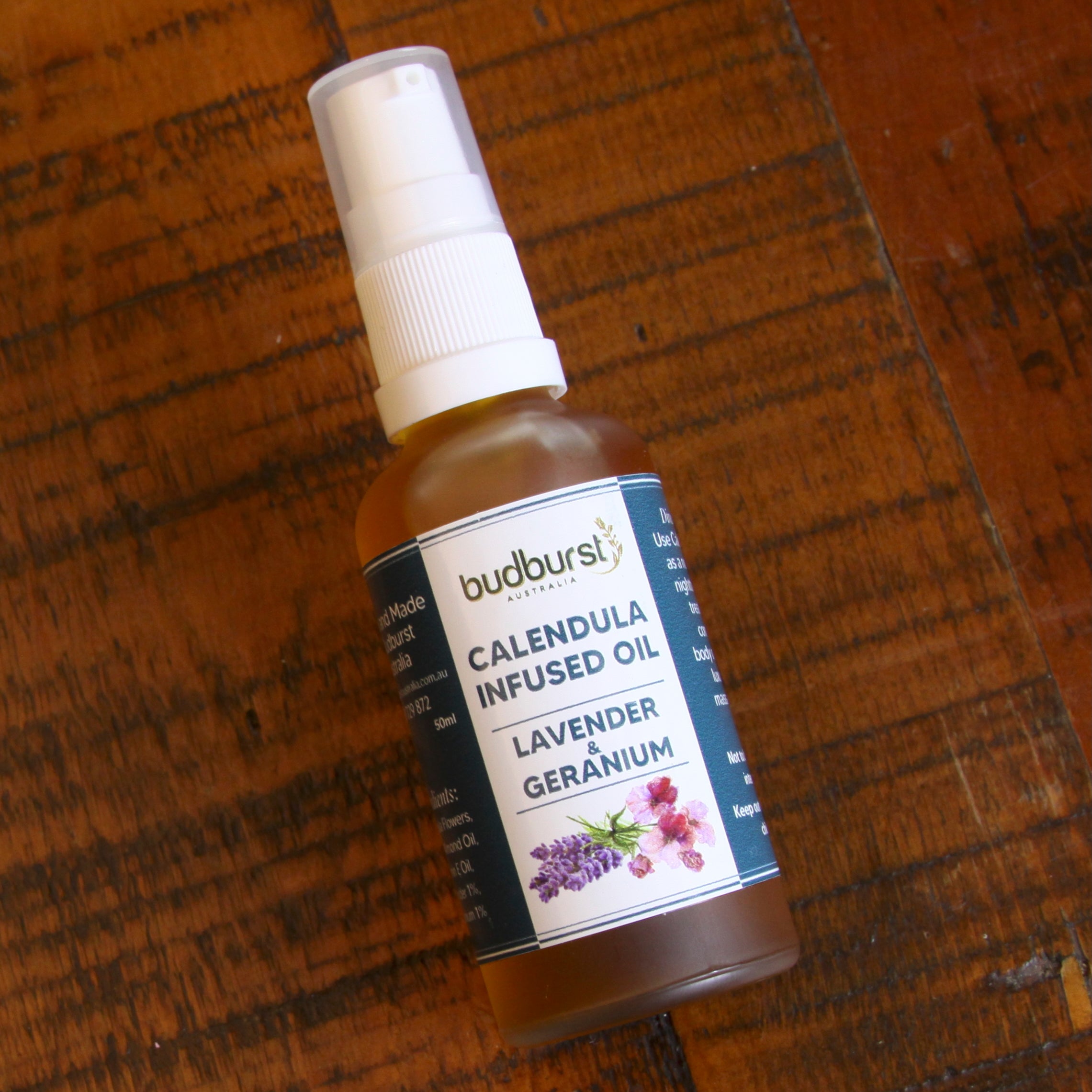Calendula Infused Oil - Lavendar & Geranium