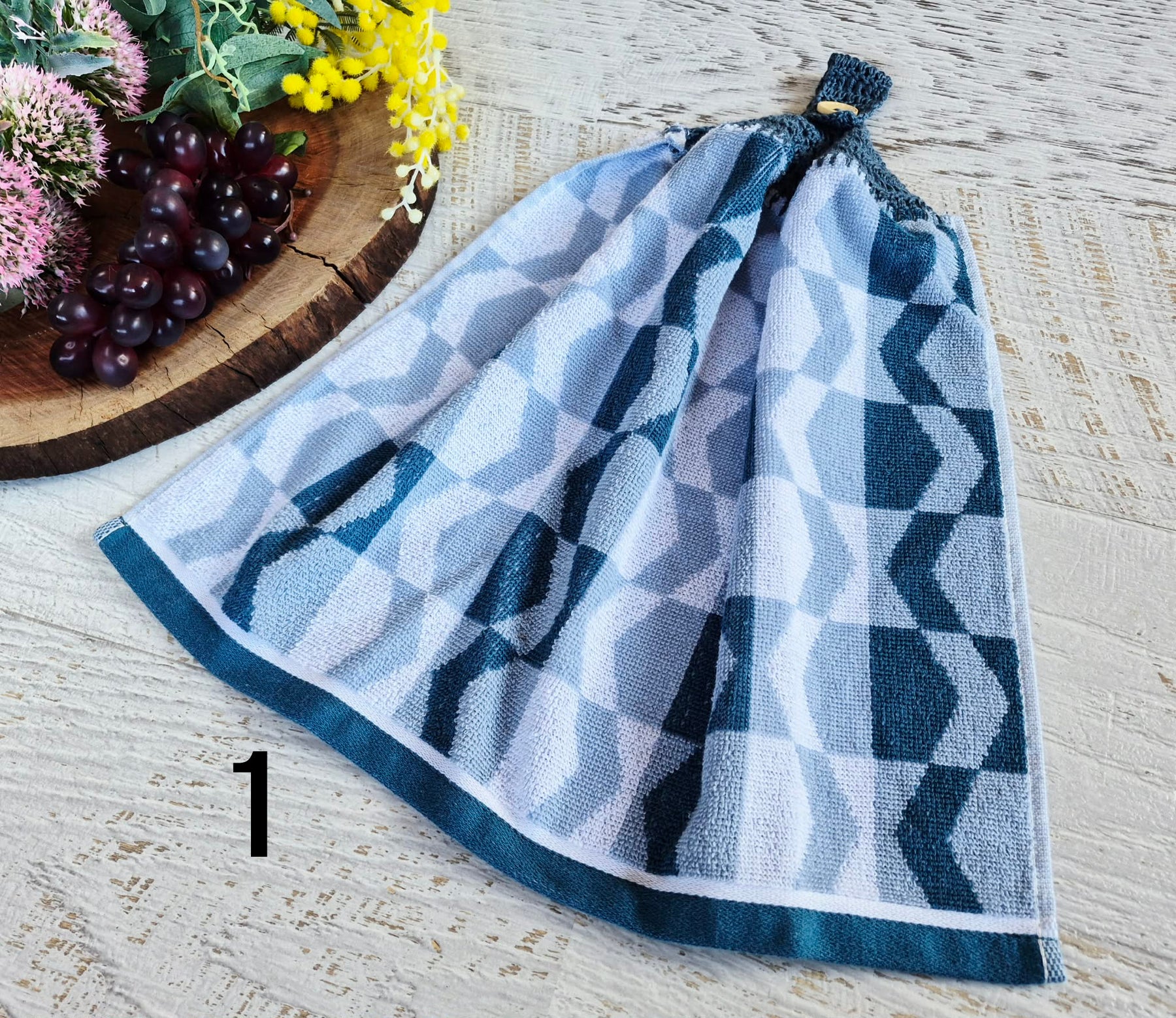 Kitchen Hand Towel | Hanging | Cotton | SINGLE LAYER | 9 Styles - 1-9