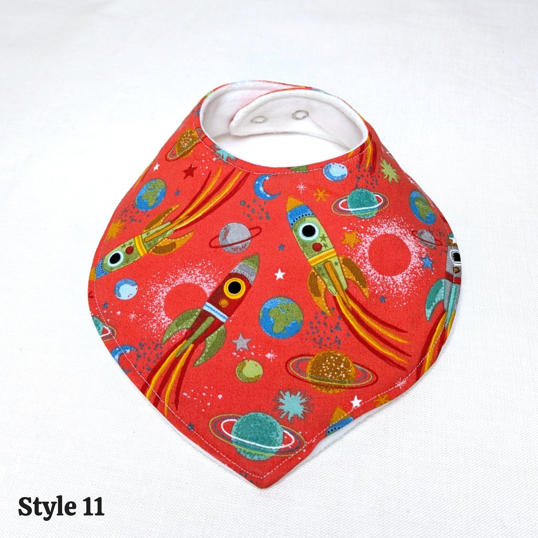 Handmade Dribble Bibs | Extra Absorbency Layer | sized 0-4yrs