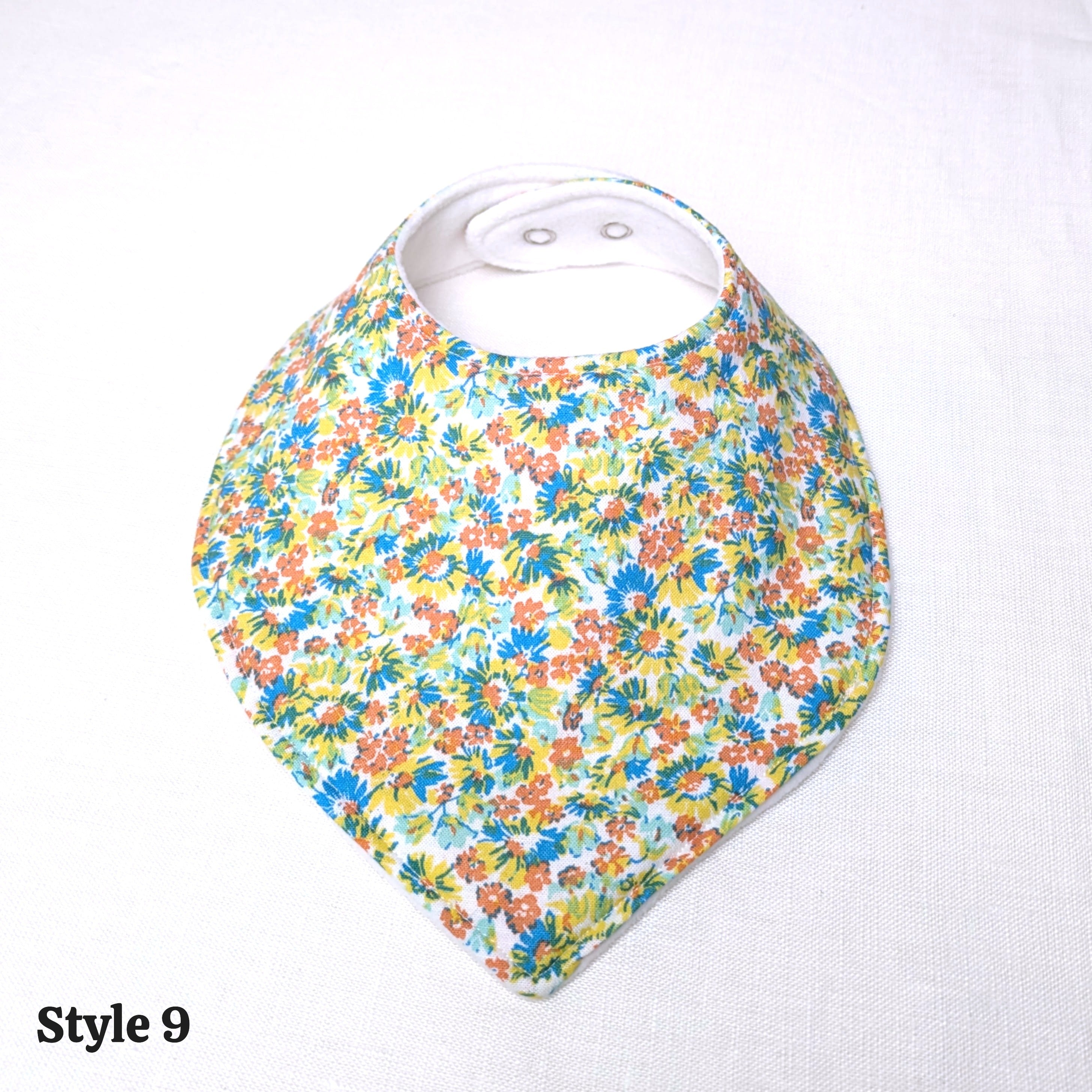 Handmade Dribble Bibs | Extra Absorbency Layer | sized 0-4yrs