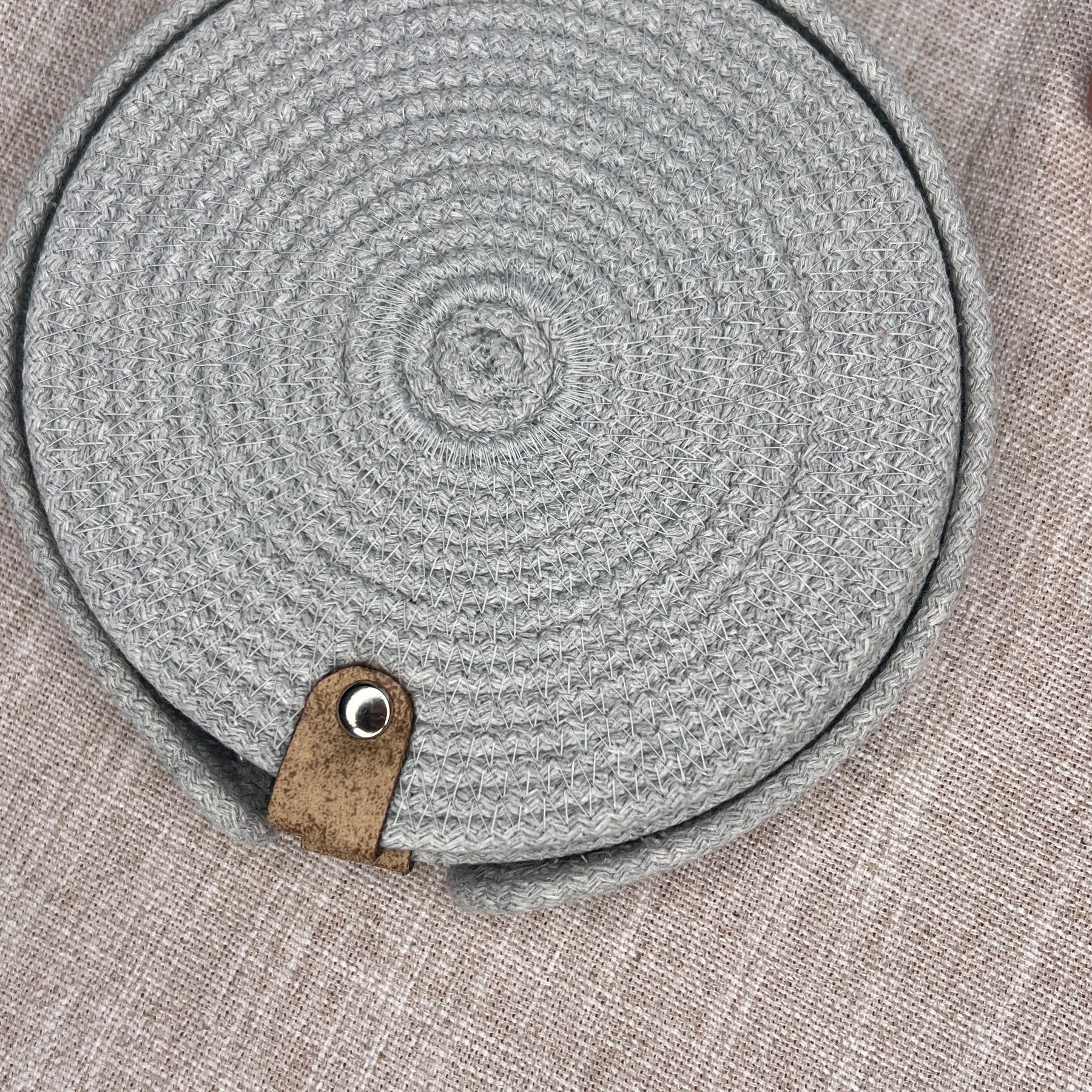 Grey Rope Coaster Set – Set of 4