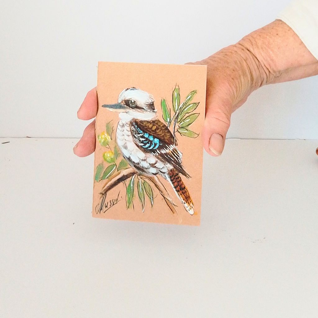 Kookaburra Handpainted Pocket Notebooks