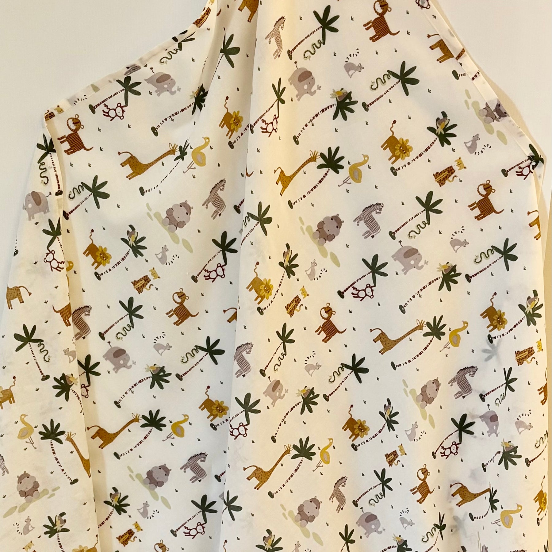 Jungle Friends Muslin Wrap