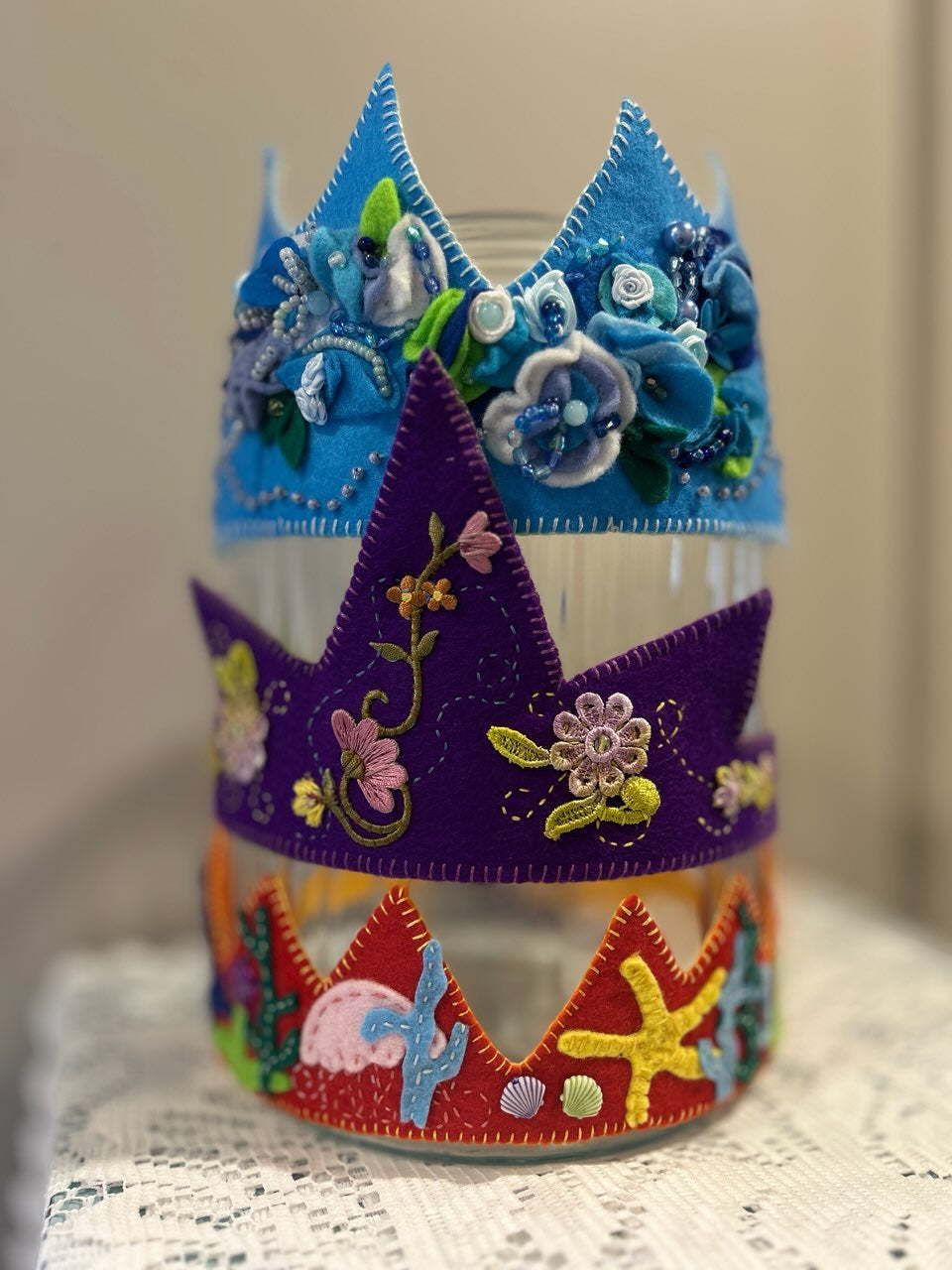 Children's Felt Crowns for Any Occasion Selection A