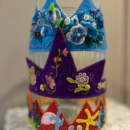 Children's Felt Crowns for Any Occasion Selection A