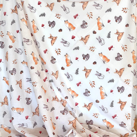 Muslin Baby Wrap - Foxy & Friends