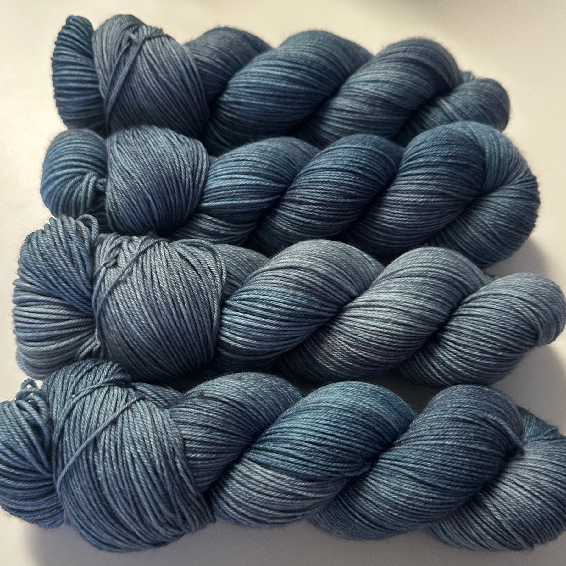 Petrol - 4ply Deluxe Hand Dyed Sock Yarn