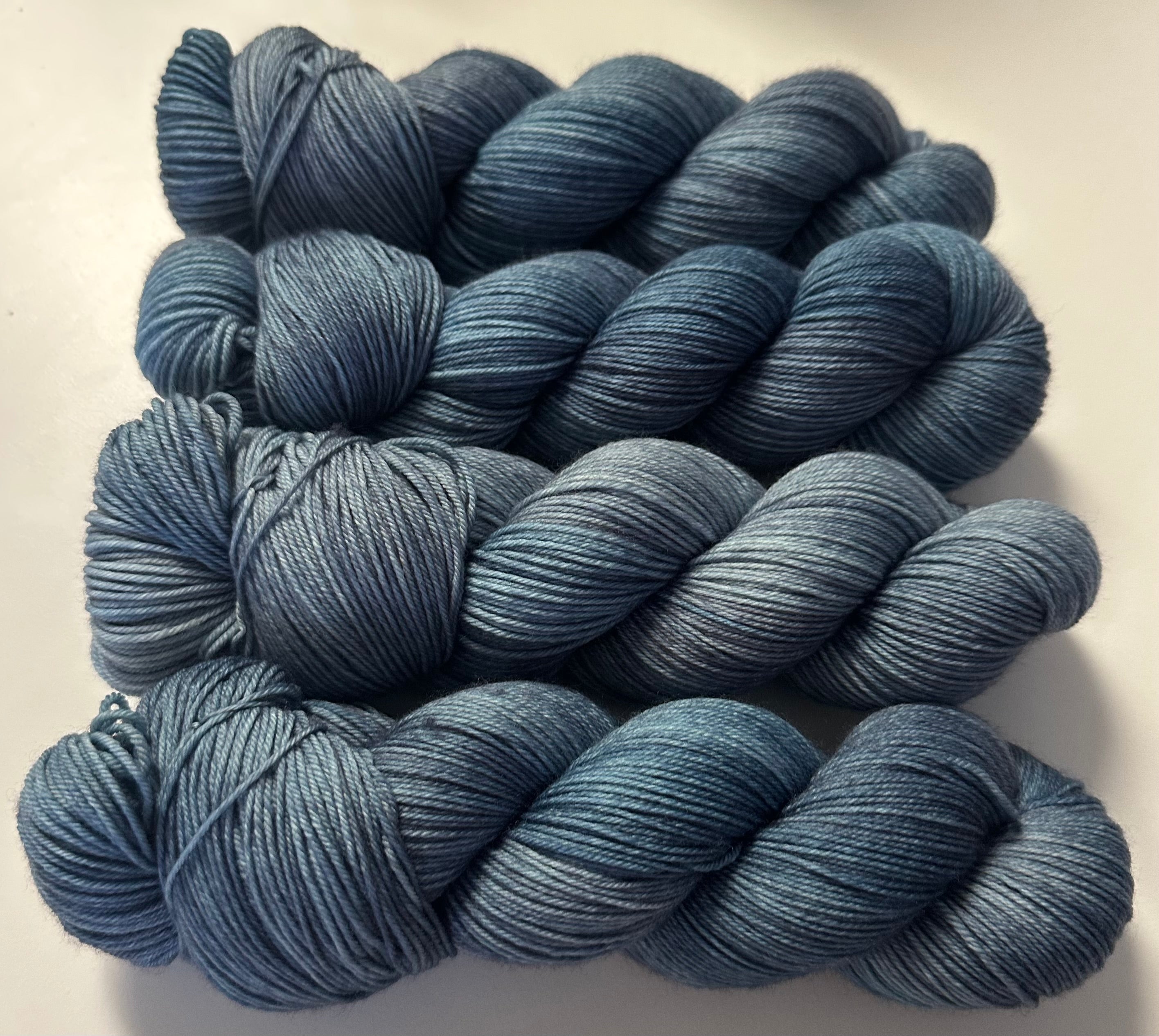 Petrol - 4ply Deluxe Hand Dyed Sock Yarn