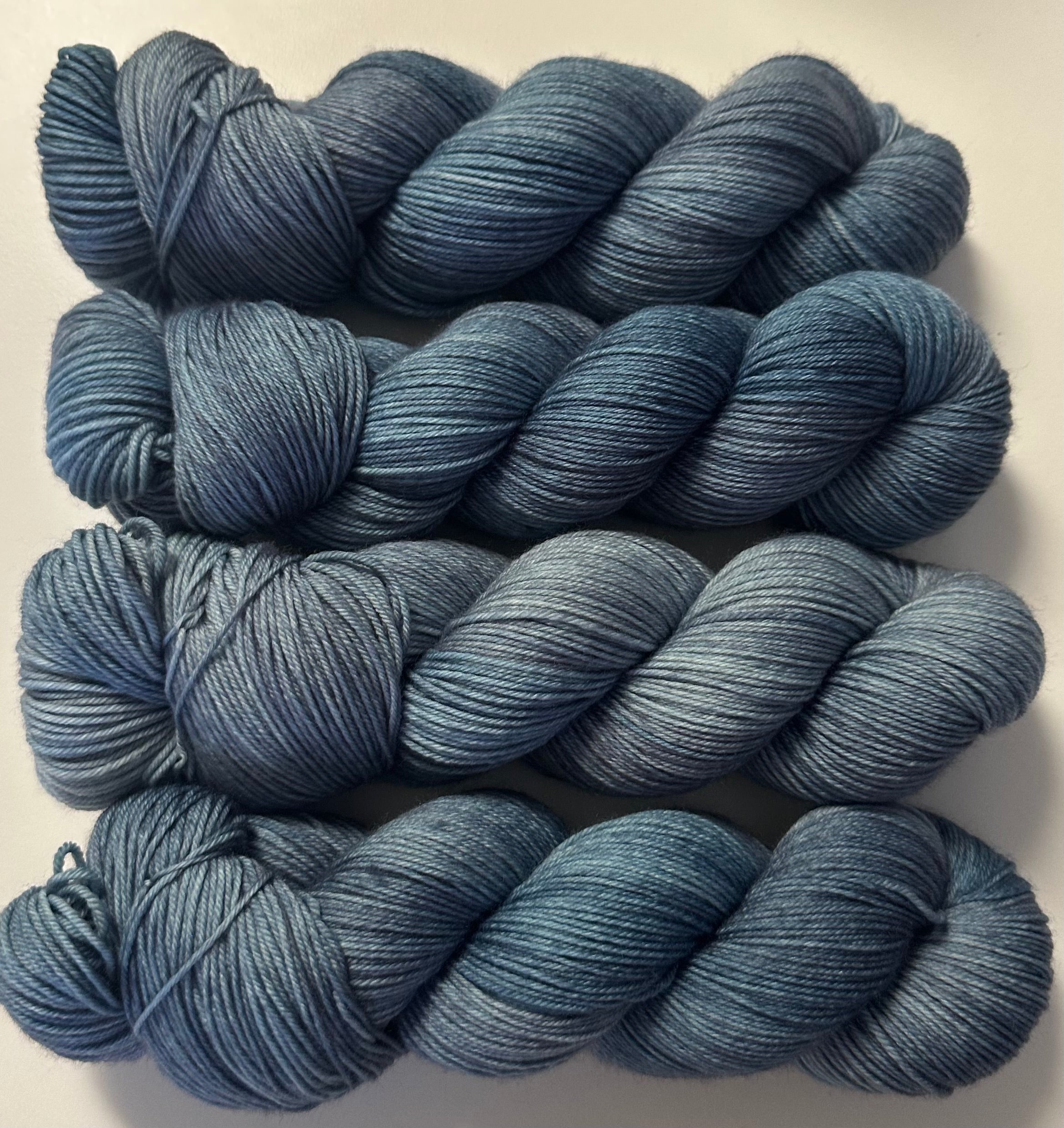 Petrol - 4ply Deluxe Hand Dyed Sock Yarn