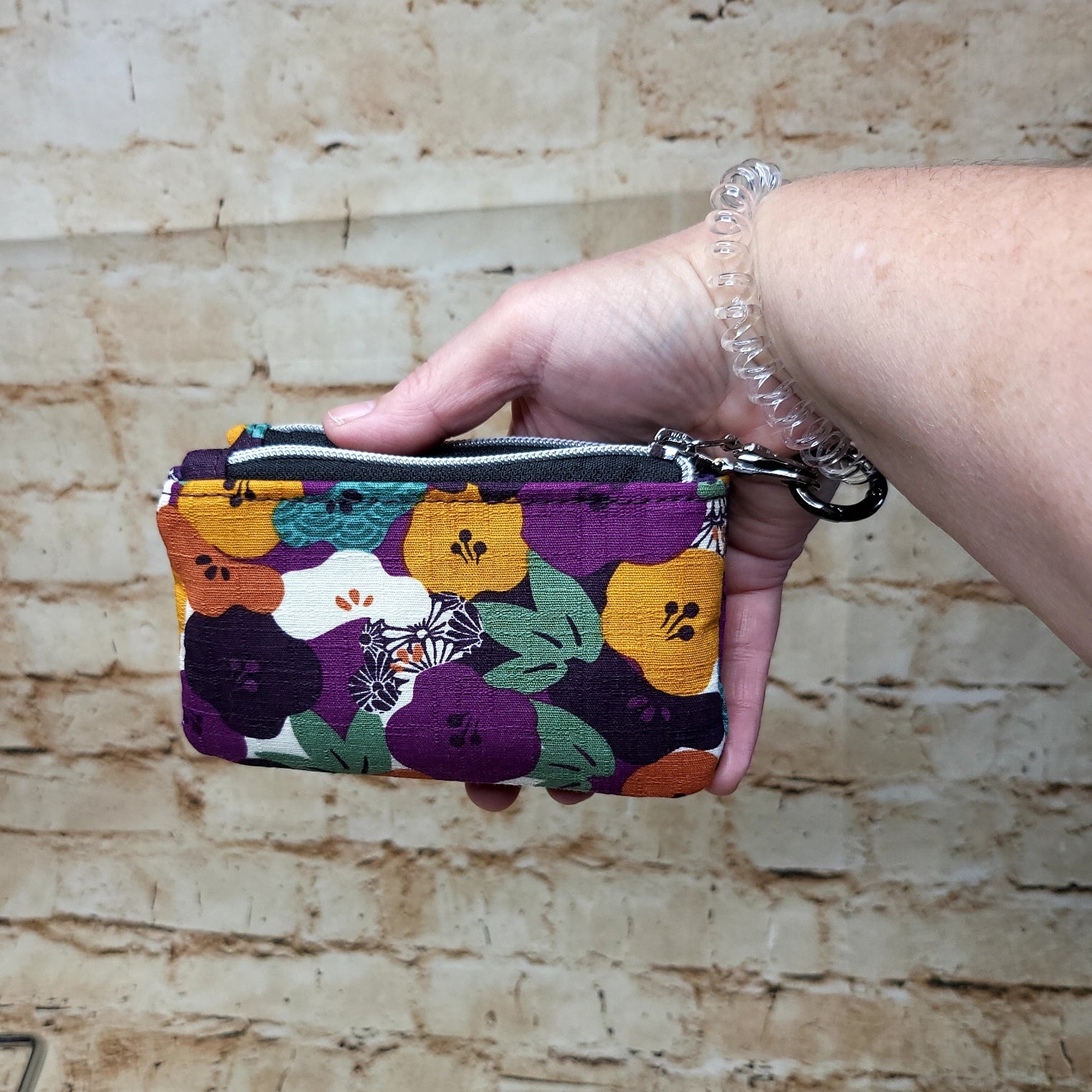 Sally Floral Double Coin Purse