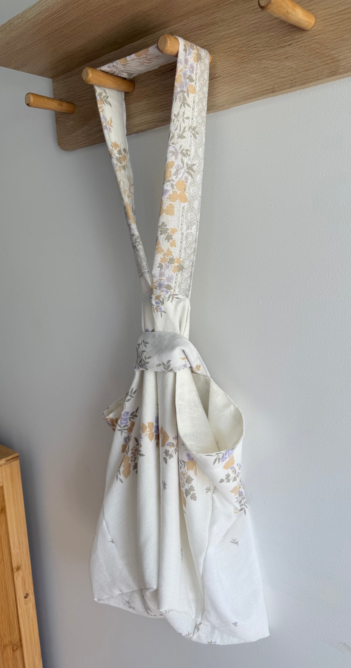 Handmade Vintage Floral Loop Bag