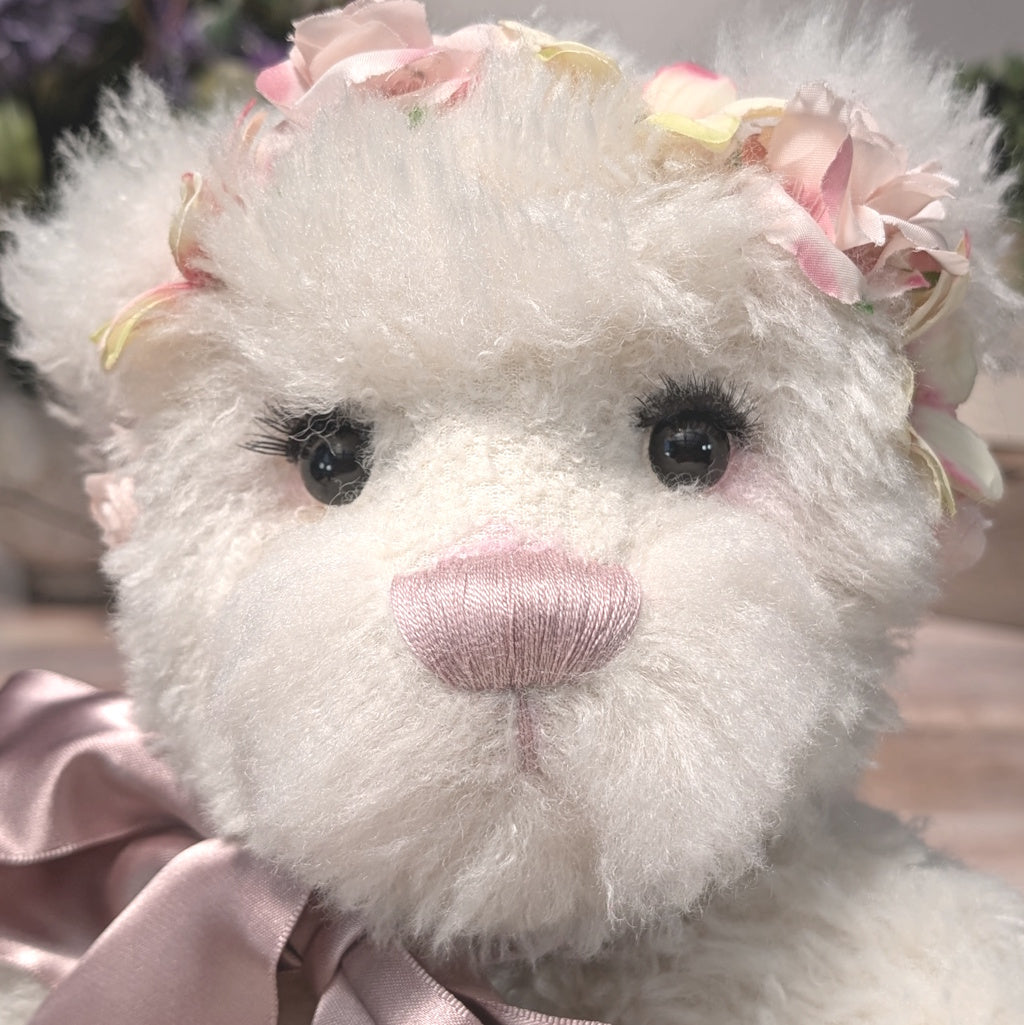 Handmade Plush Teddy Bear: OOAK Collectible Teddy Bear