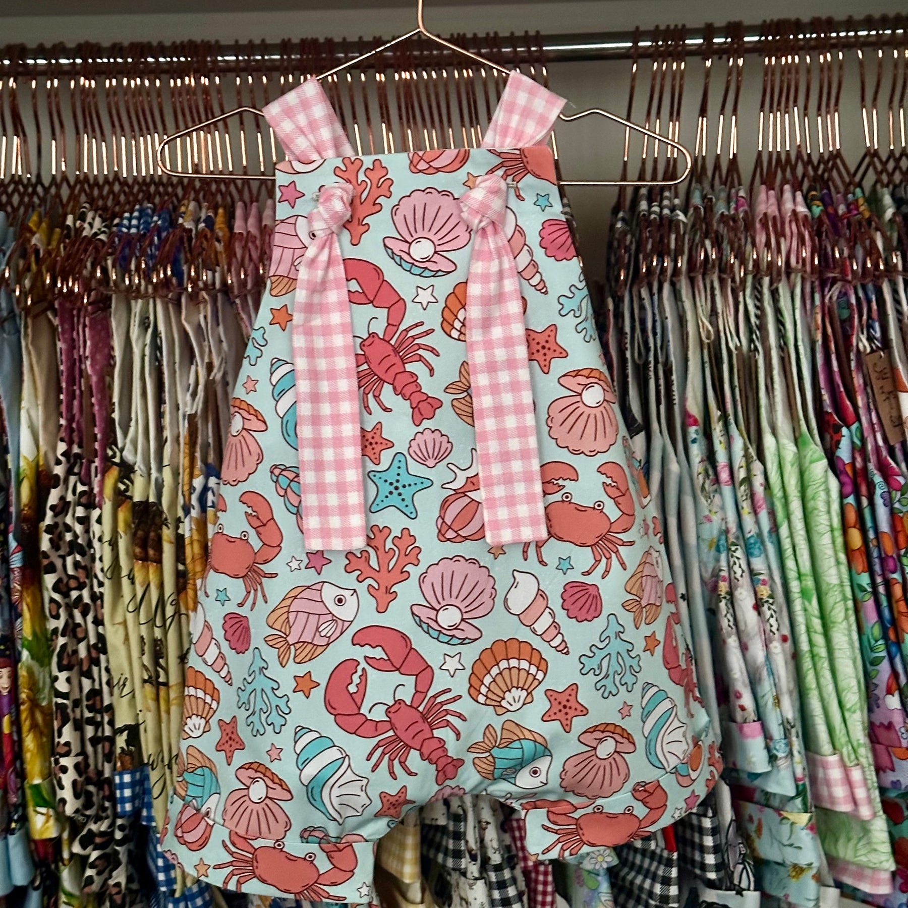 Under the Sea Handmade Overalls/Ocean Collection