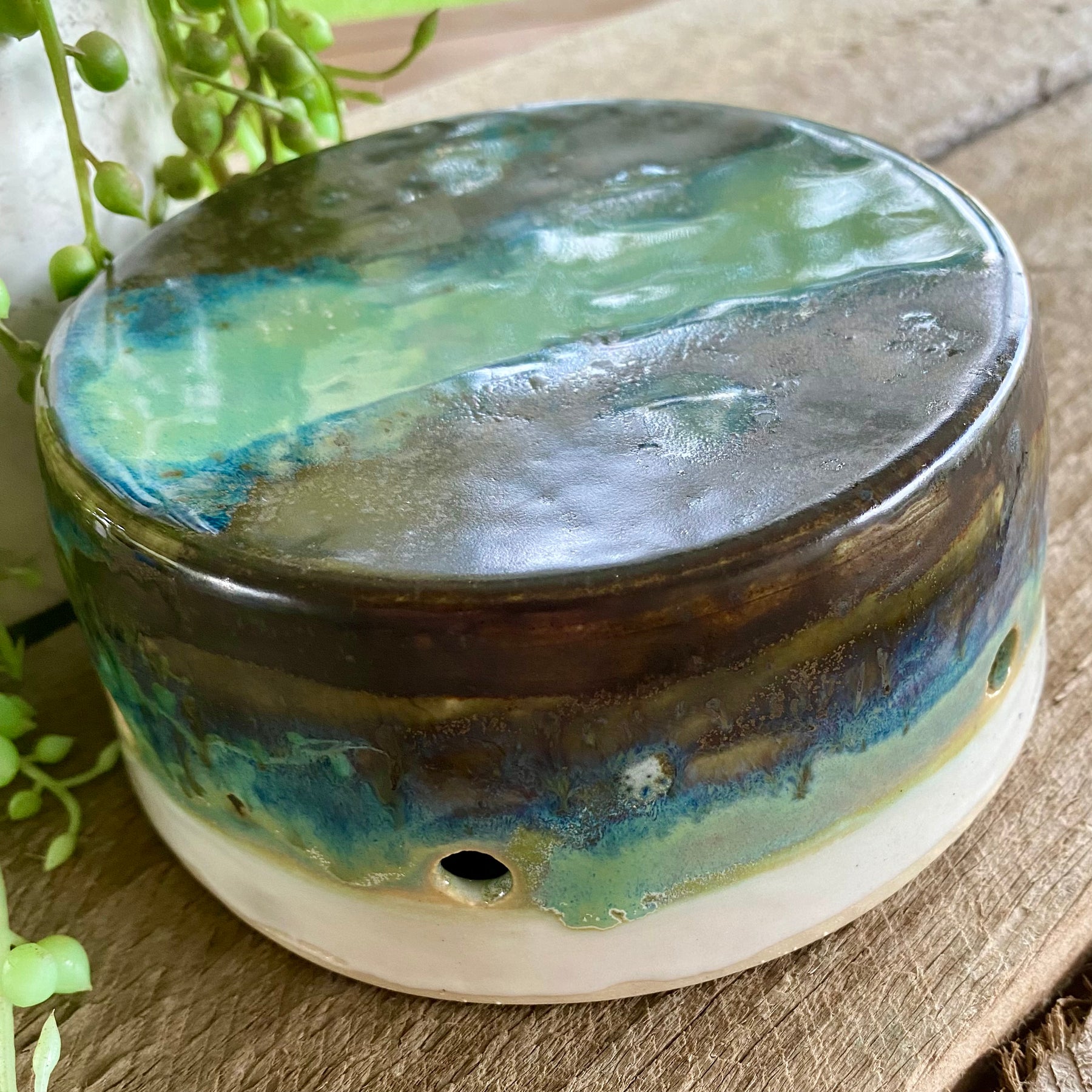 Handmade Ceramic Brie Cheese Warmer|Handmade Pottery