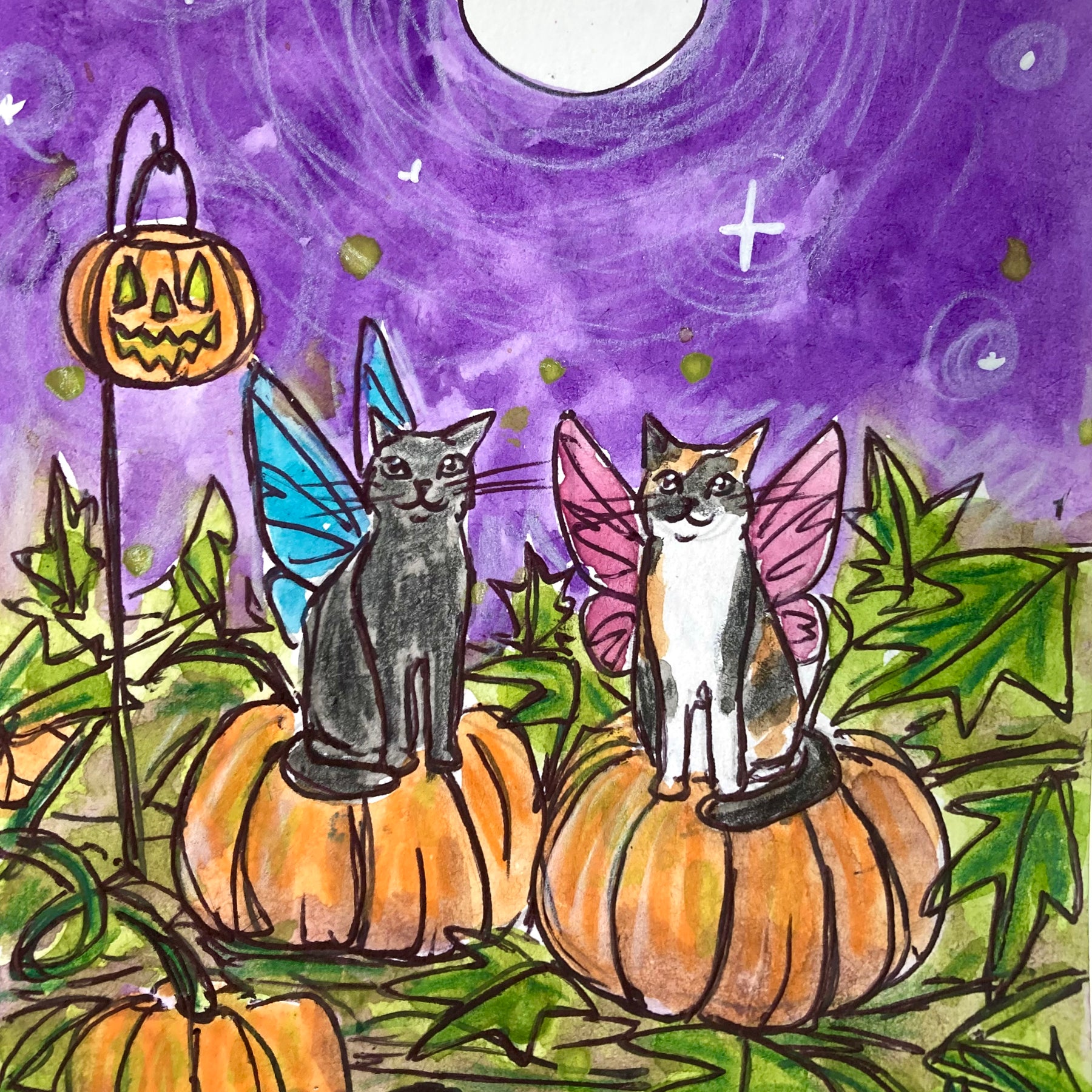 Halloween Pet Illustrations