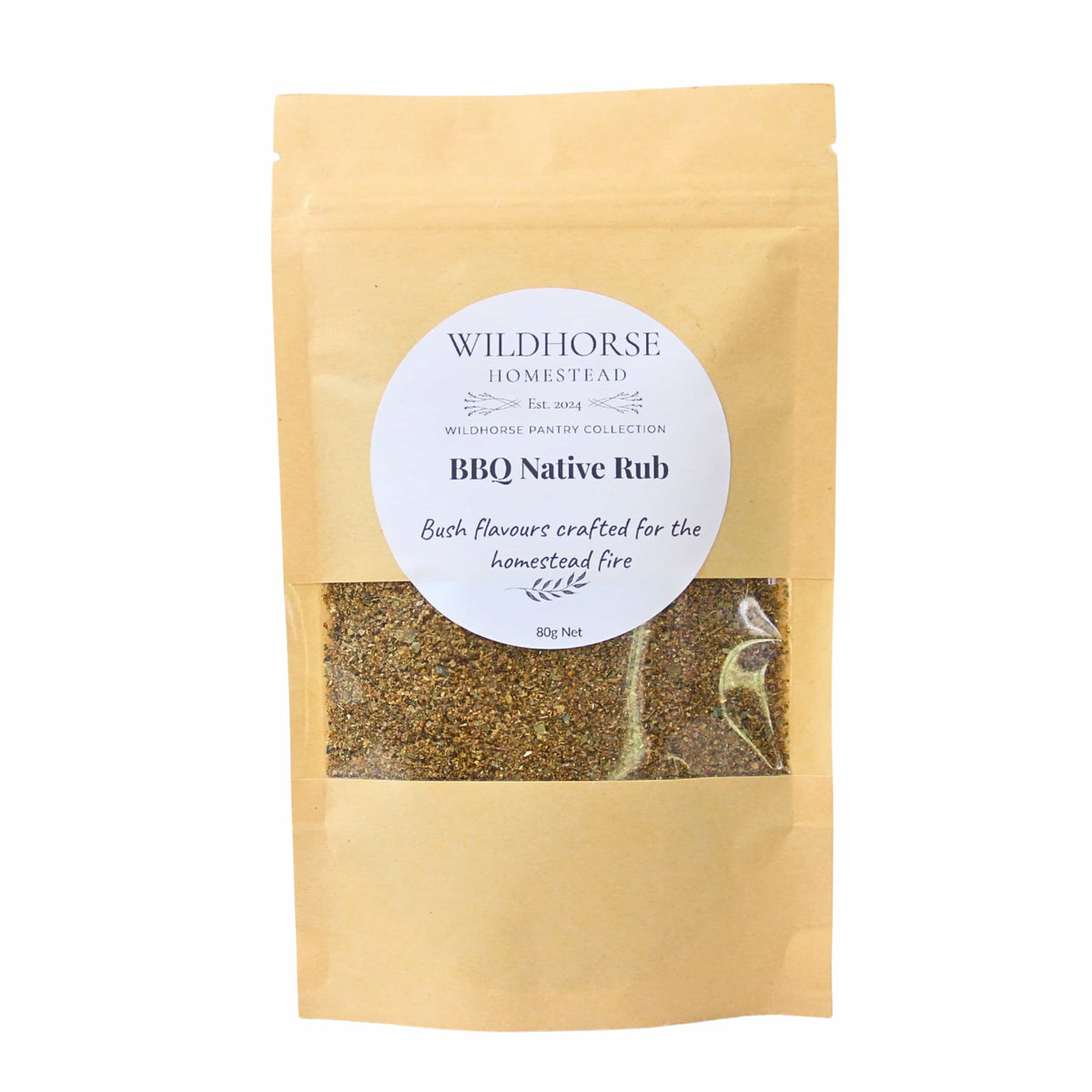 Wildhorse Homestead BBQ Native Rub – 80g