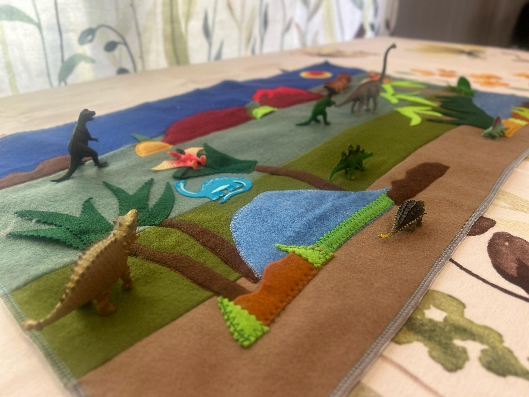Children's Playmat Dino Land B