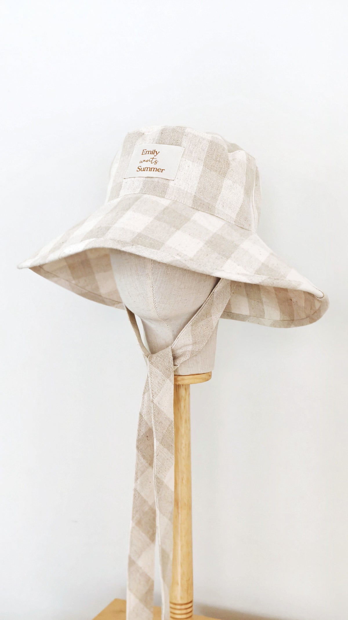 Adult Wide Brim Cotton Summer Sun Hat
