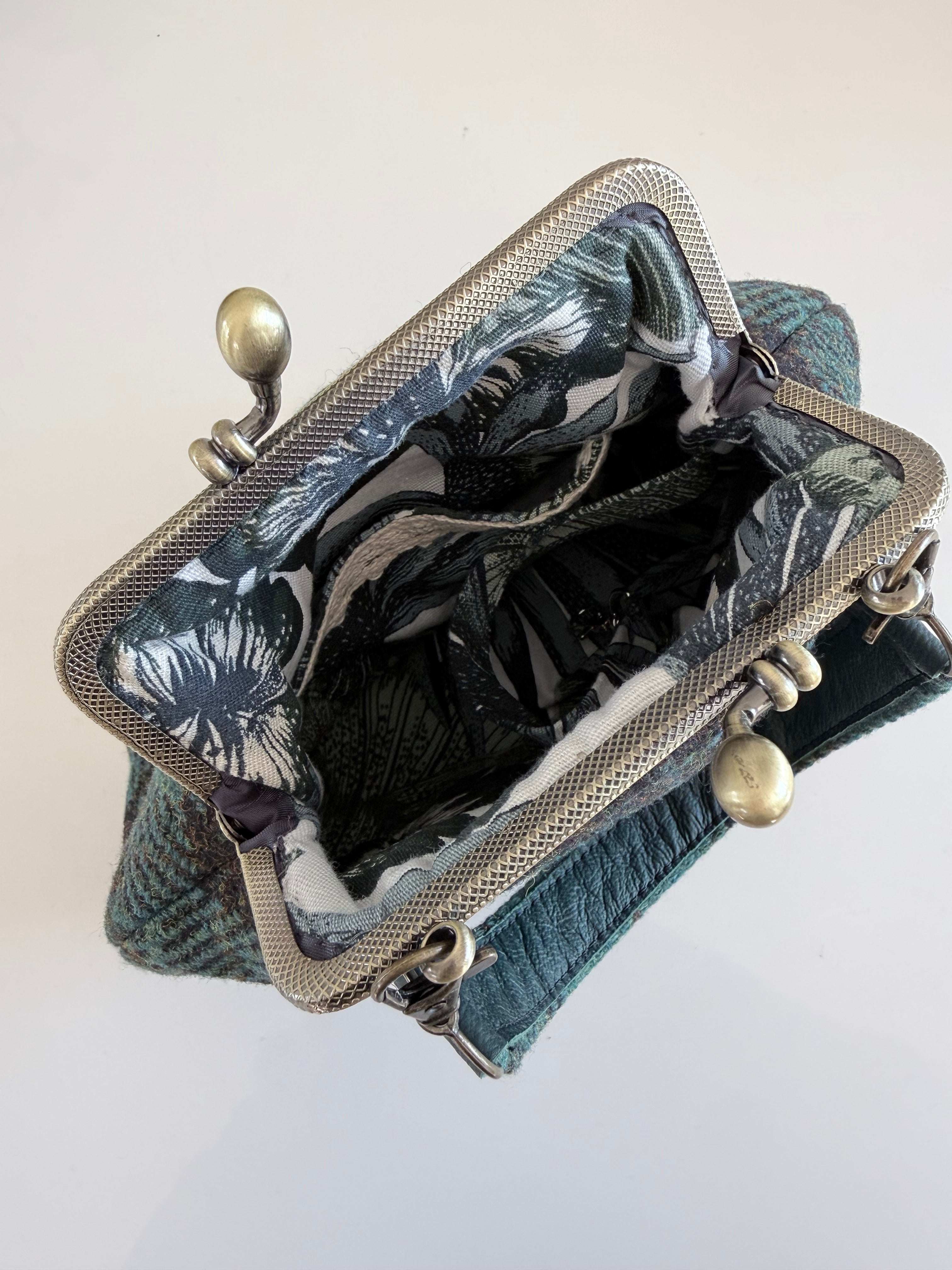Check plaid handbag