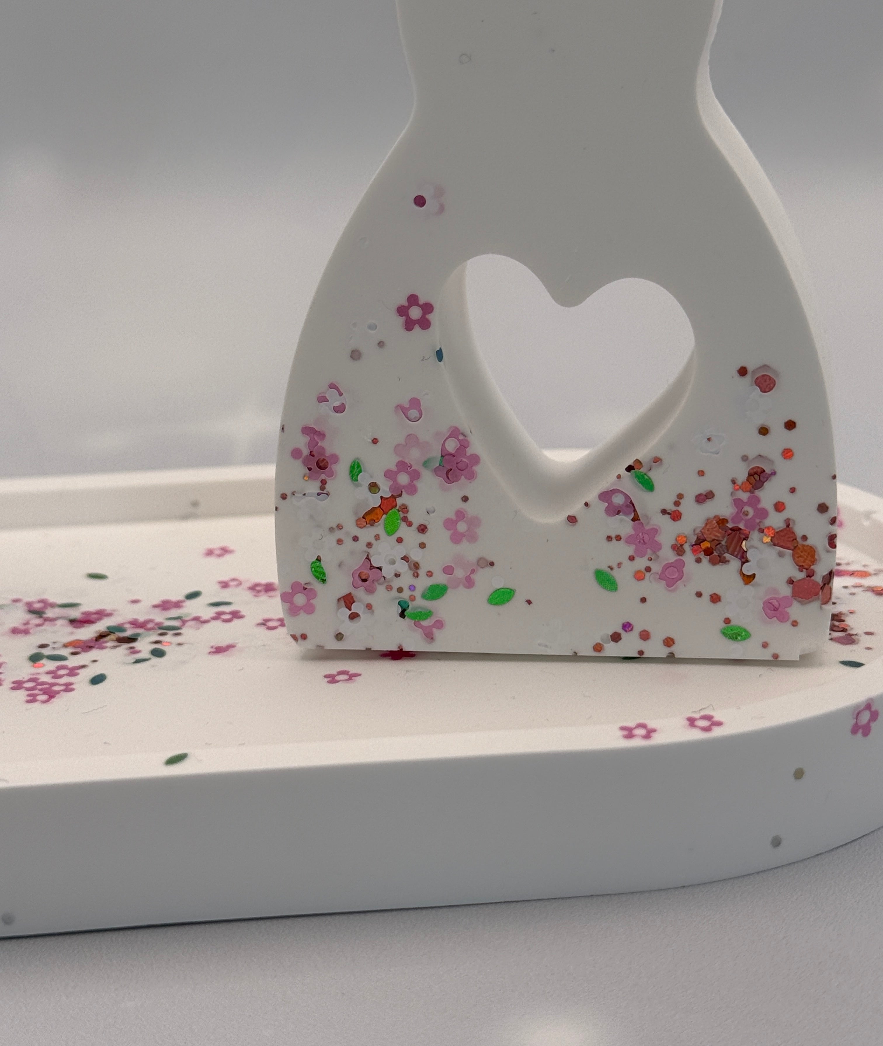 Handmade Eco-Resin Easter Bunny Centrepiece