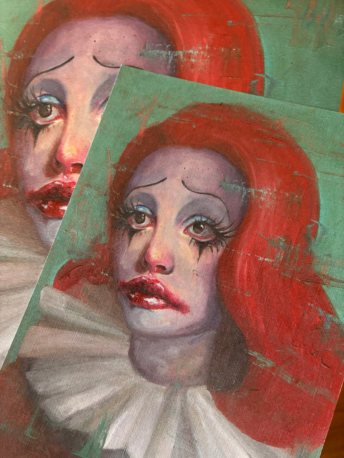 Sad Clown Art print