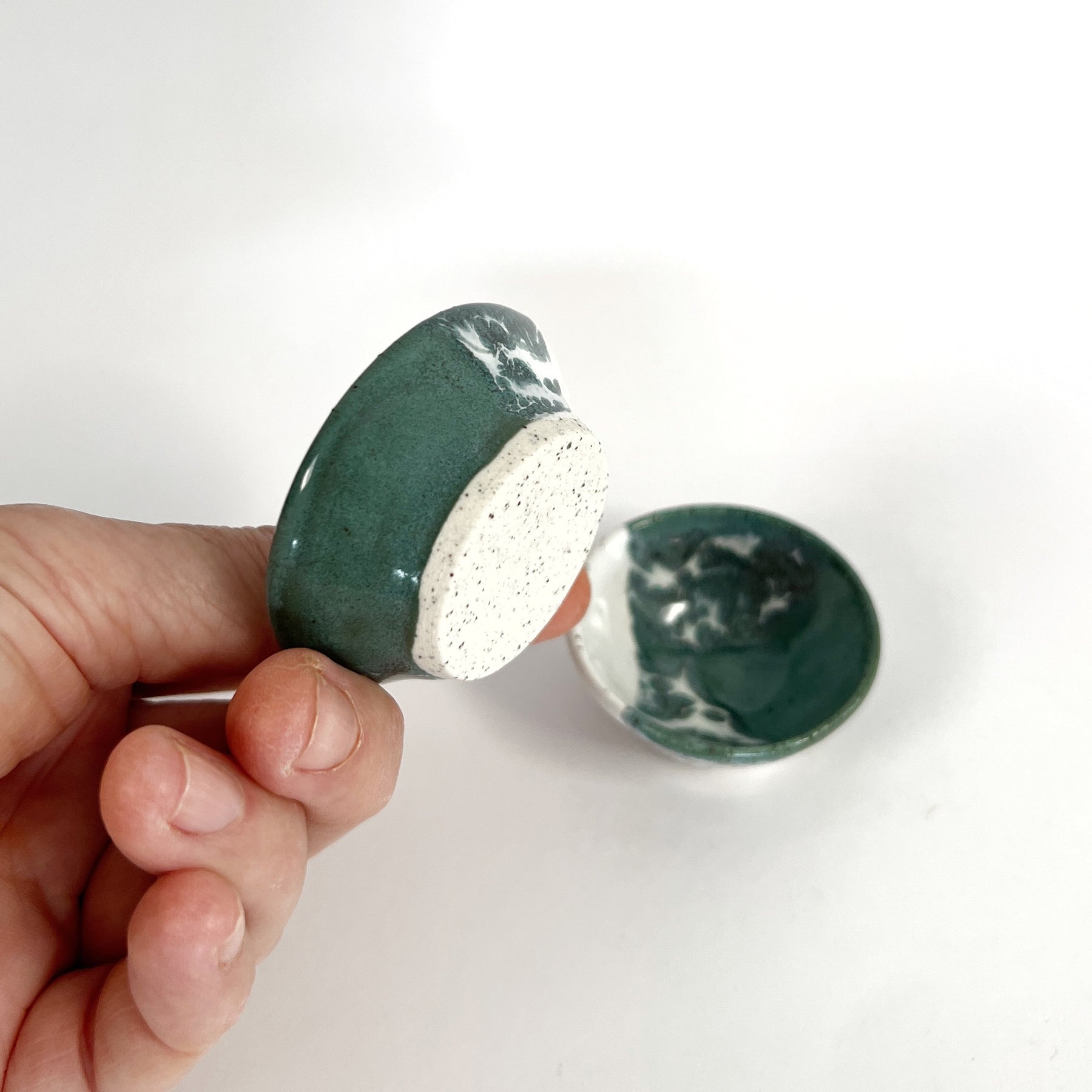 Petite Ceramic Dipping/Trinket Dish