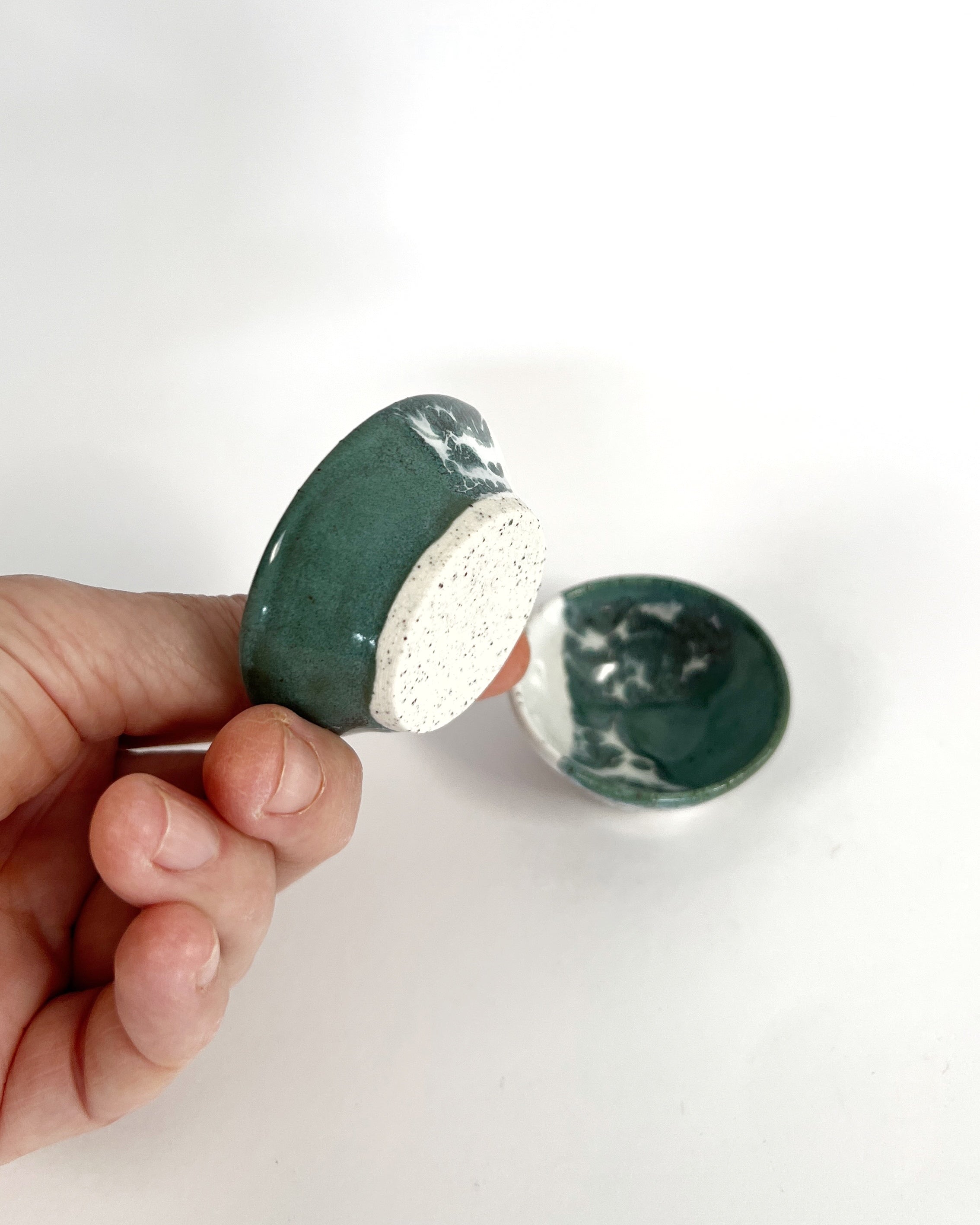 Petite Ceramic Dipping/Trinket Dish