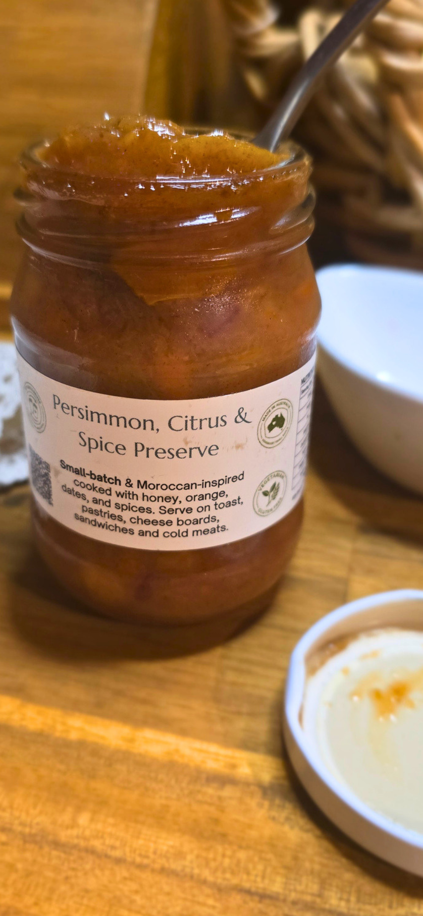 Persimmon, Citrus & Spice Preserve