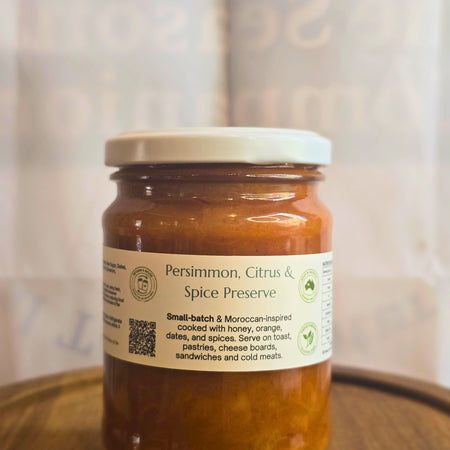 Persimmon, Citrus & Spice Preserve