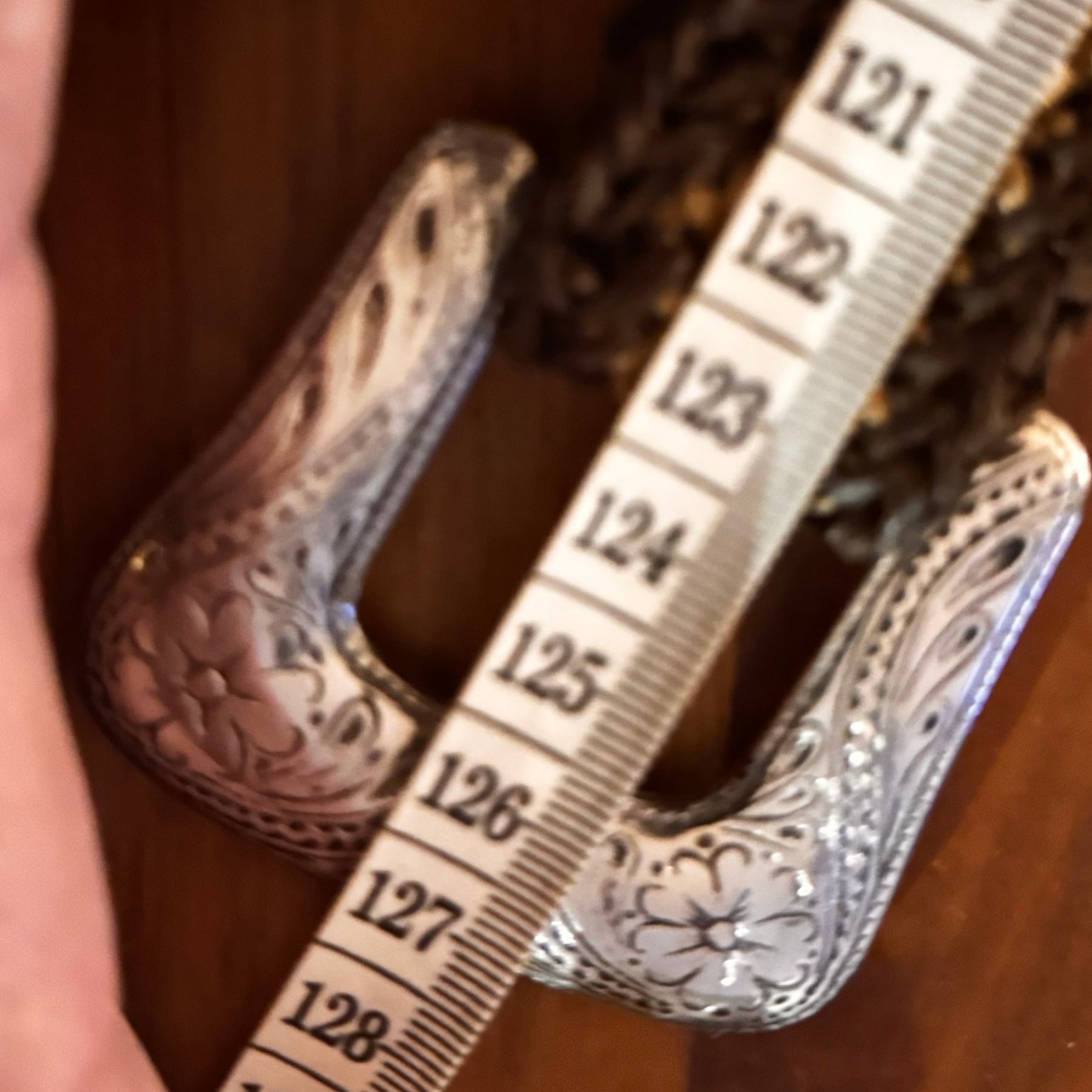 Crochet Bamboo Belt (Western Buckle)