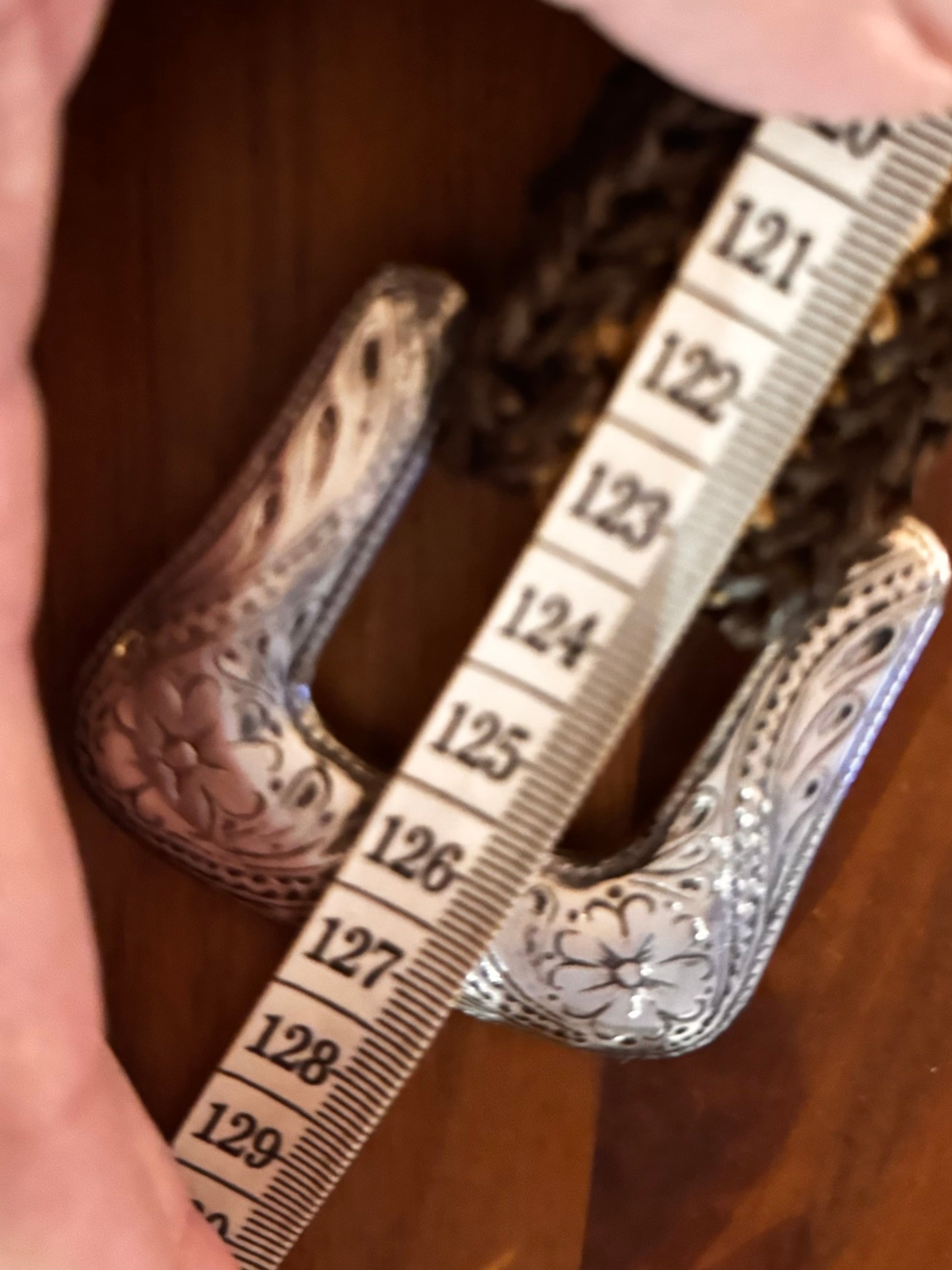 Crochet Bamboo Belt (Western Buckle)