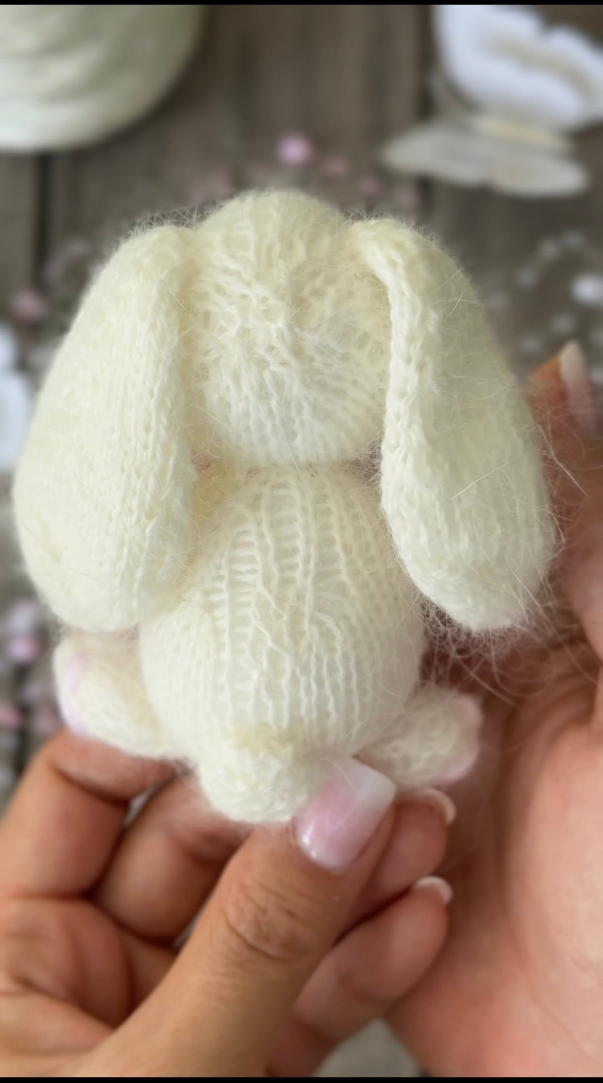 A little bunny, a tiny heart, and a whole lot of love 💕