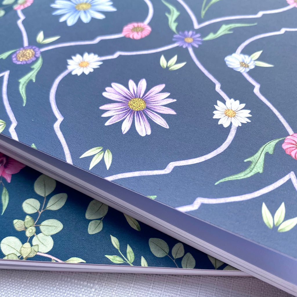 Australian Daisy Recycled A5 Lined Notebook