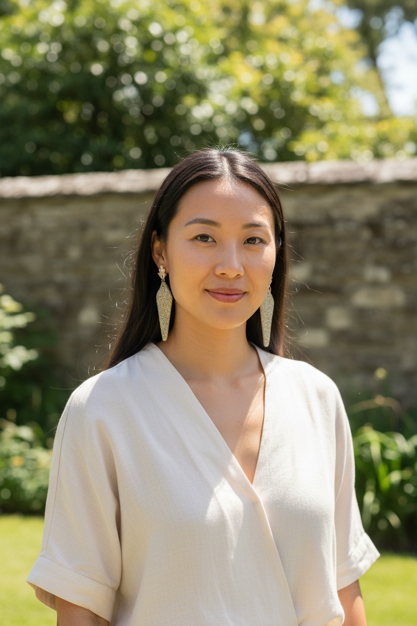 Golden Whimsical Tasmanian Fern