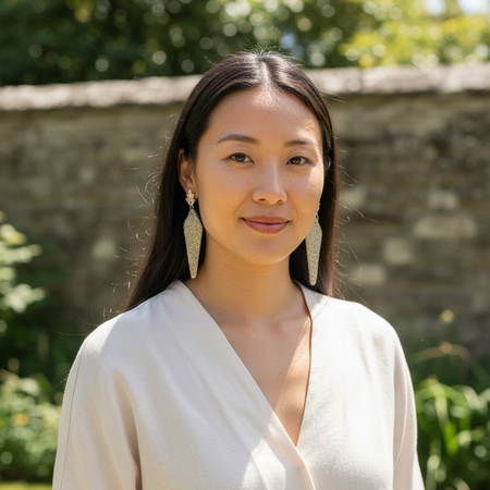 Golden Whimsical Tasmanian Fern