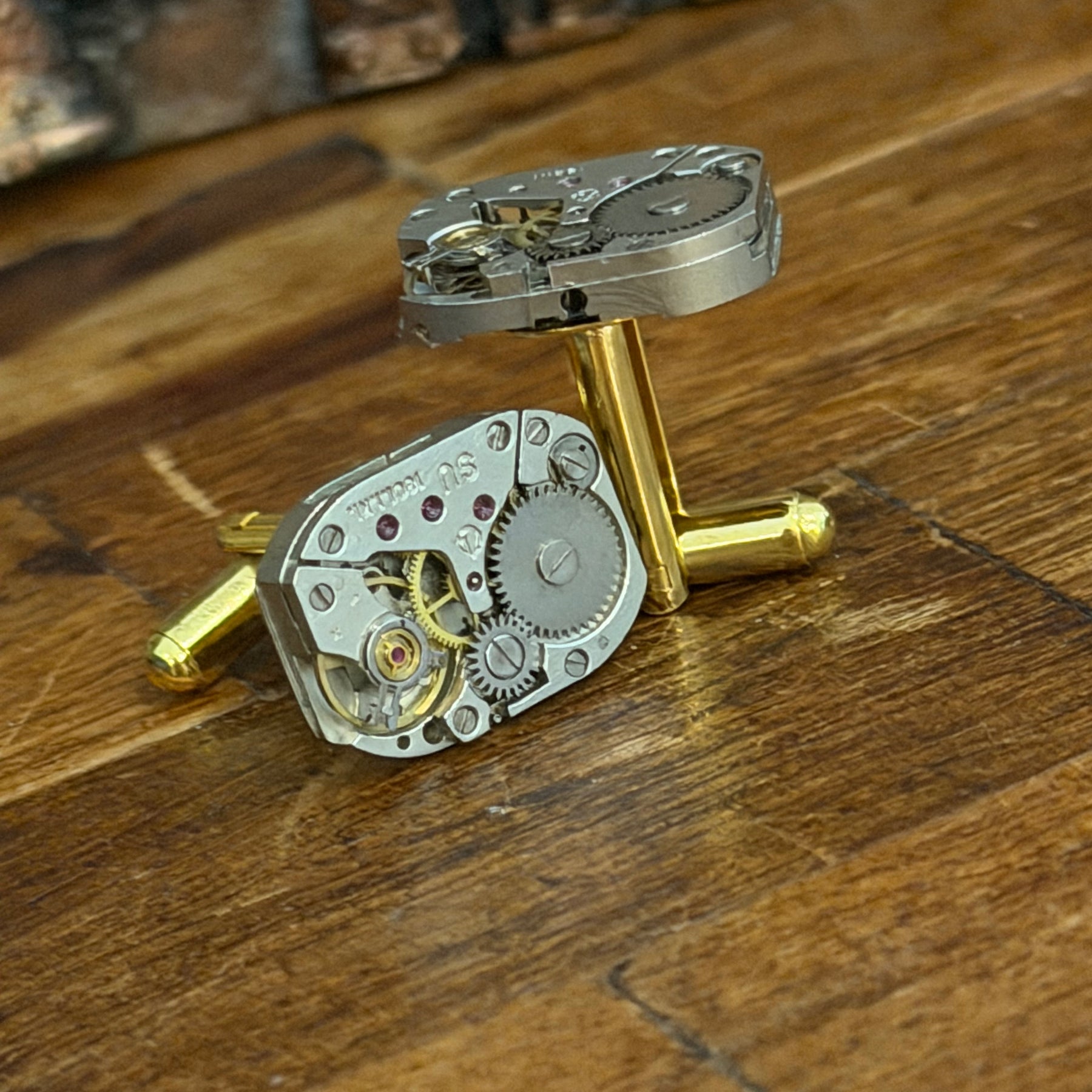Steampunk Watch Movement Cufflinks