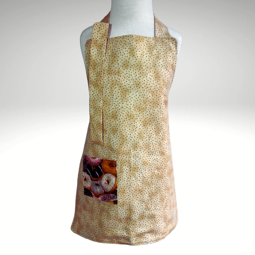 Apron ...Children's Reversible ... Donuts ... 2-3 years