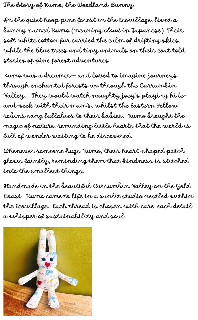 Handmade - Kumo - The Woodland Bunny