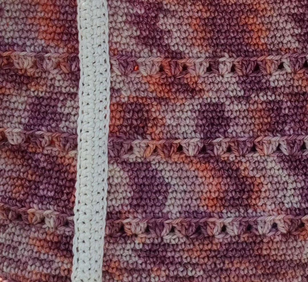 Crochet market bag