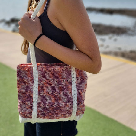 Crochet market bag
