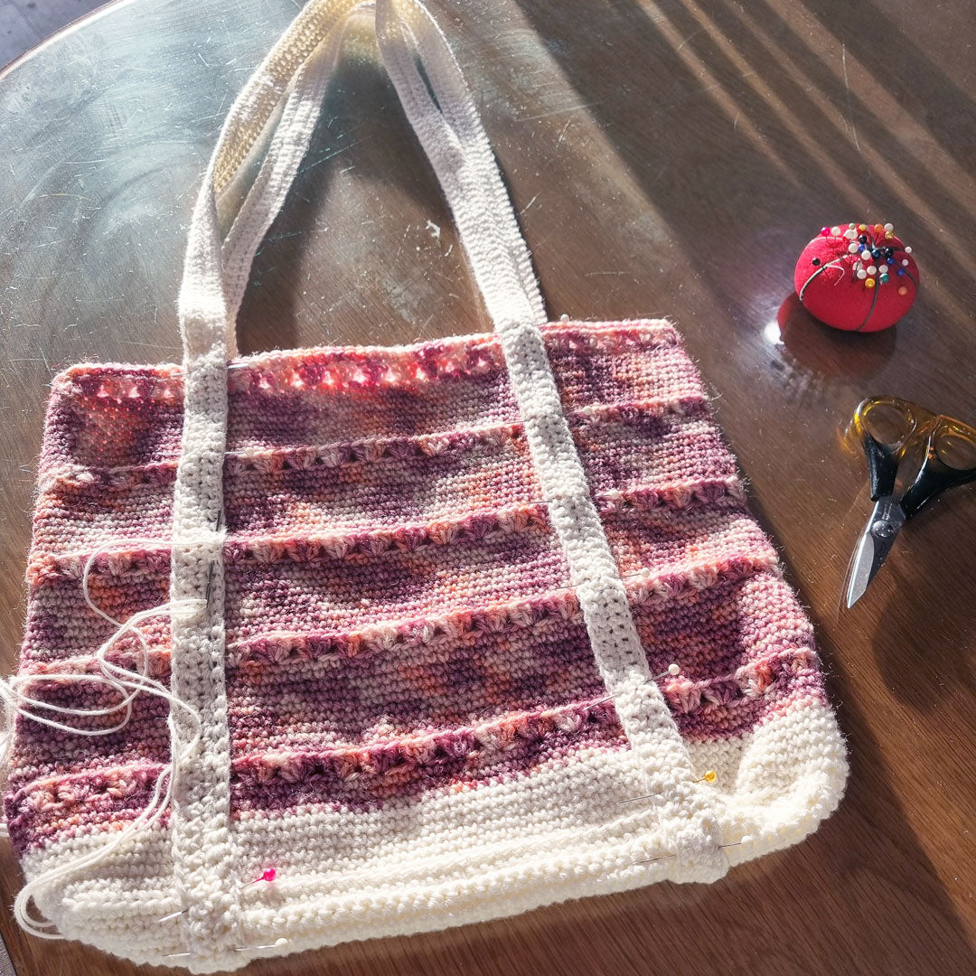 Crochet market bag
