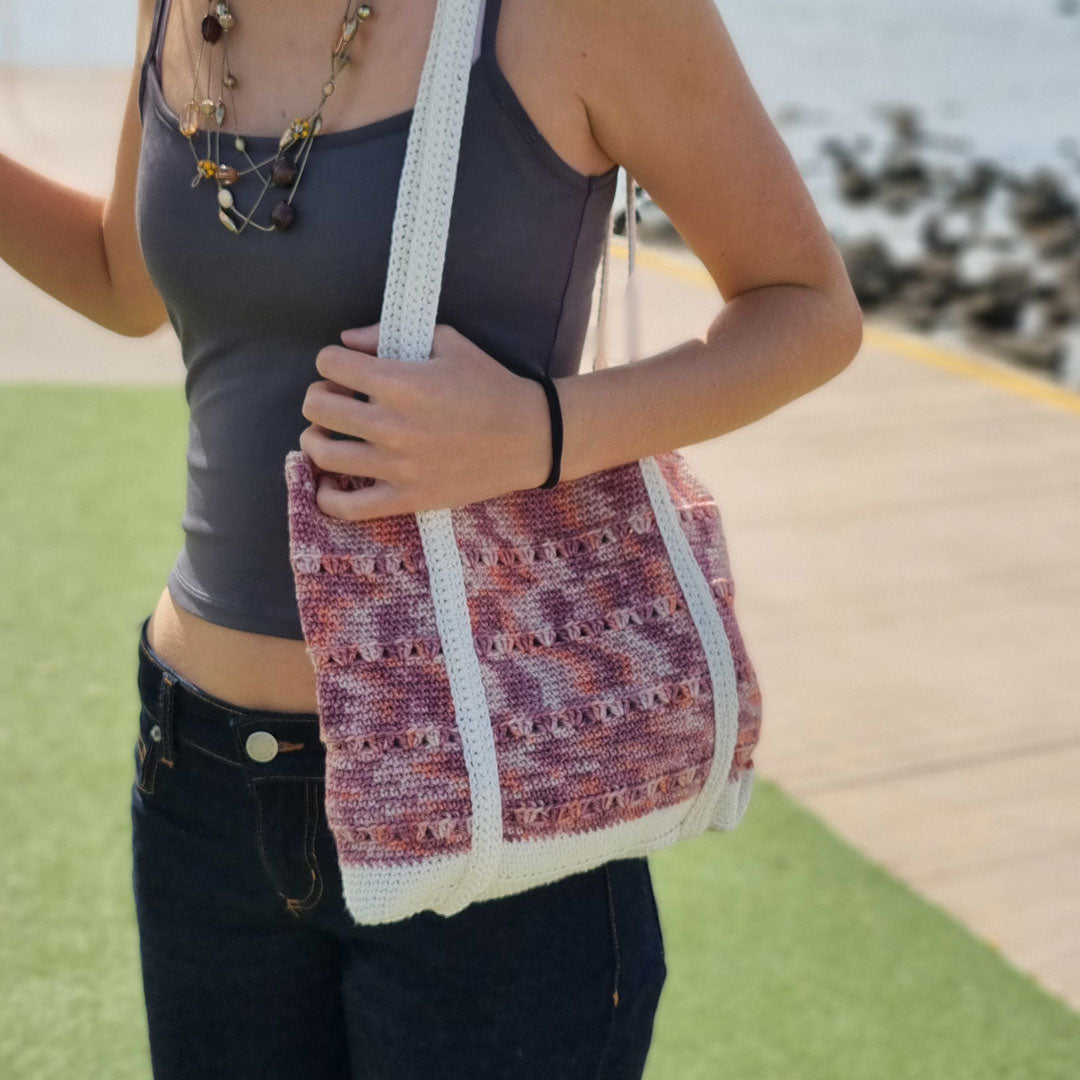 Crochet market bag