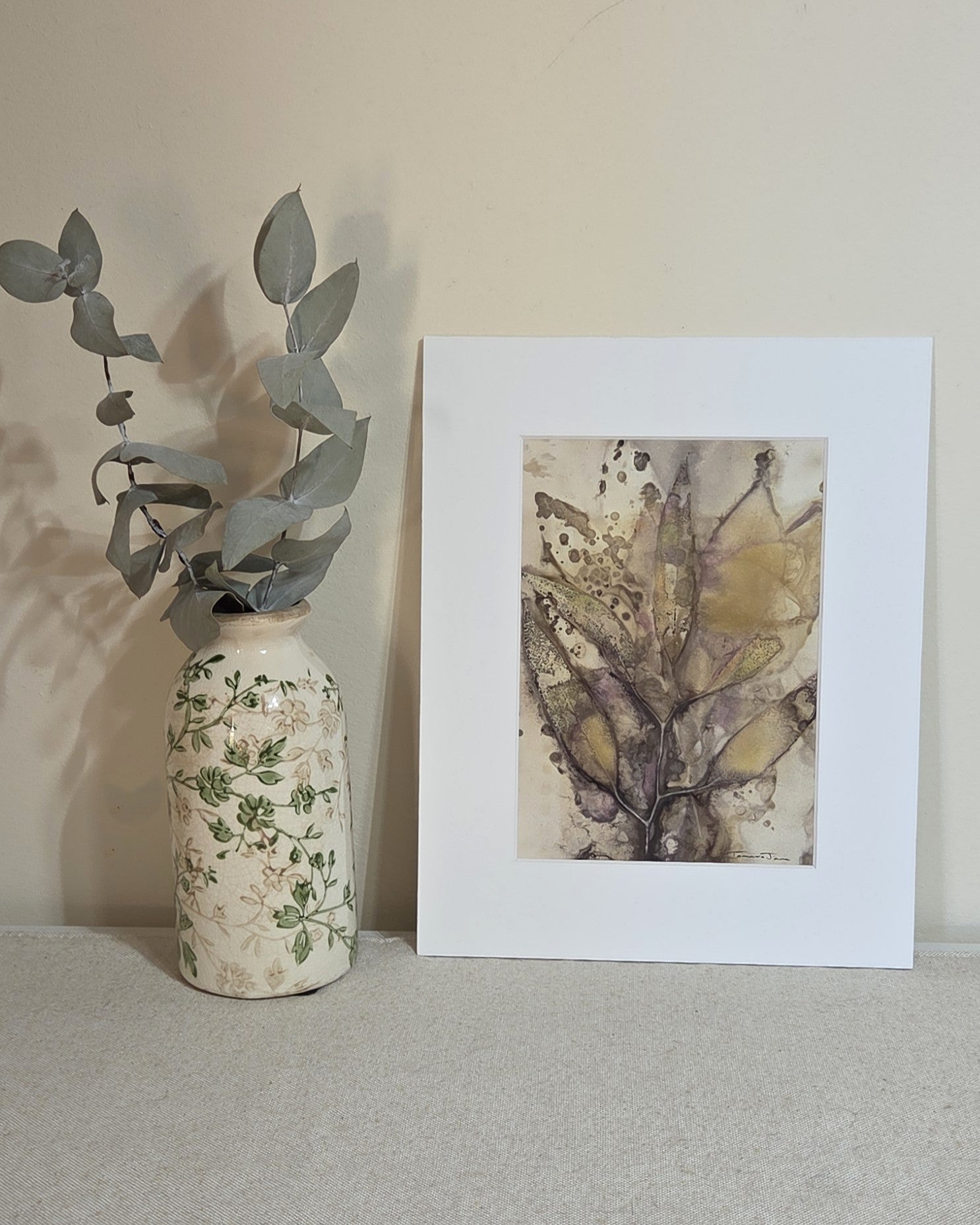 Echoes Of Nature ~ Original Artwork – Botanical Print & Watercolour