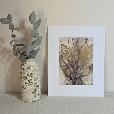 Echoes Of Nature ~ Original Artwork – Botanical Print & Watercolour