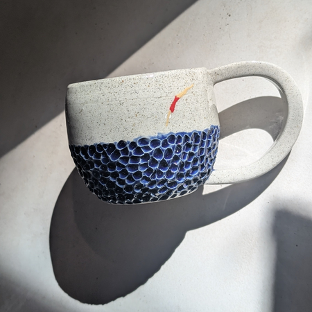 Ceramic Diver Lady Small Mug / Cup