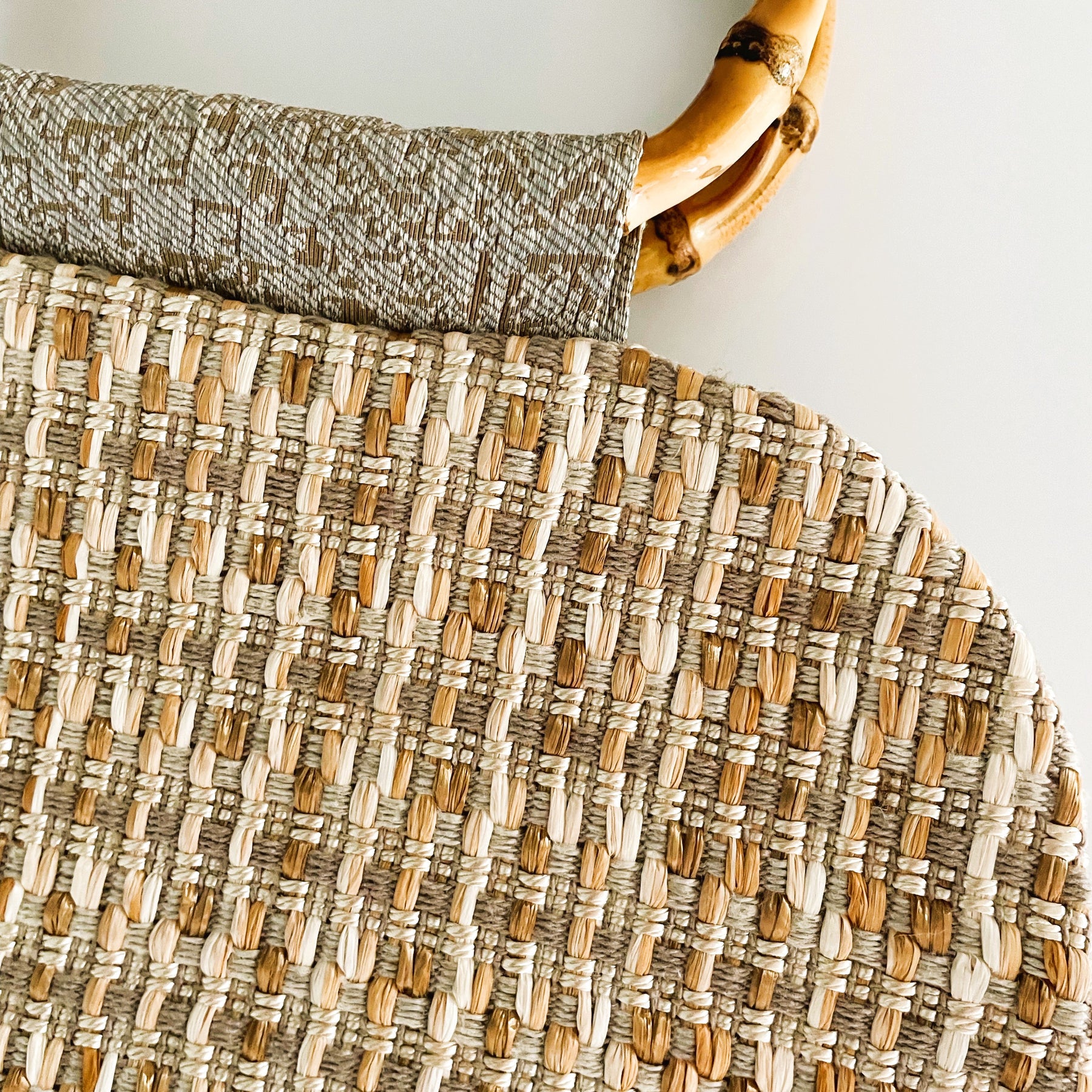 Handmade Vintage Style Cream Handbag