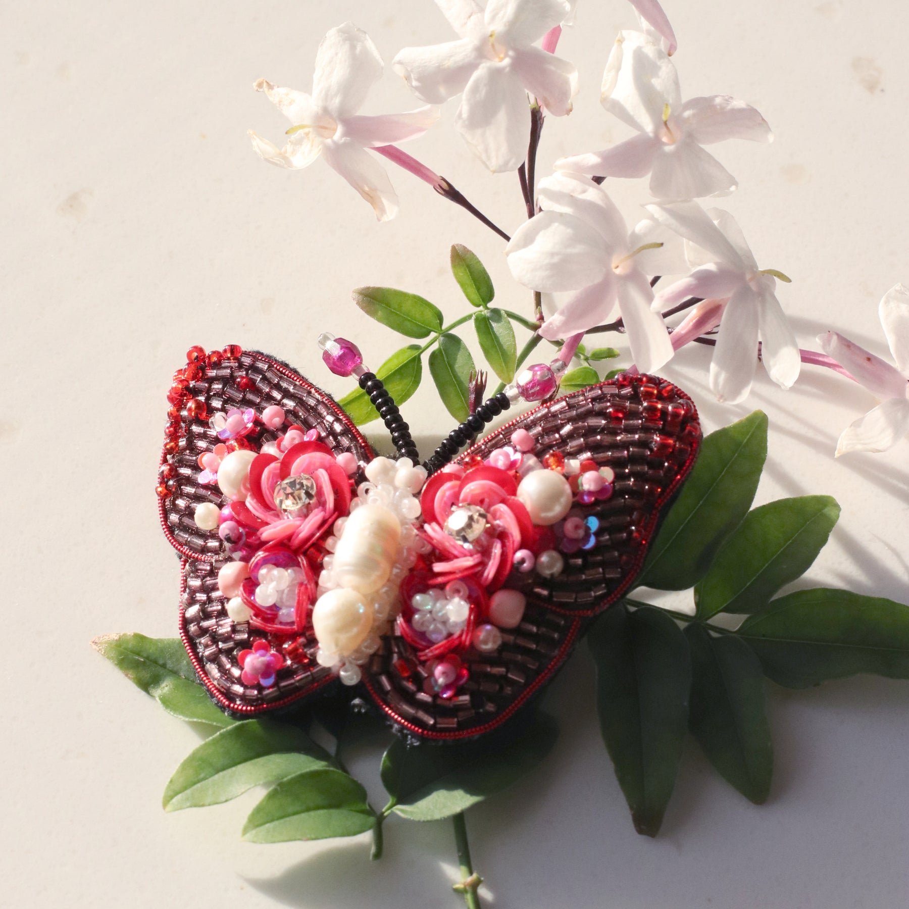 Wings of Love Brooch