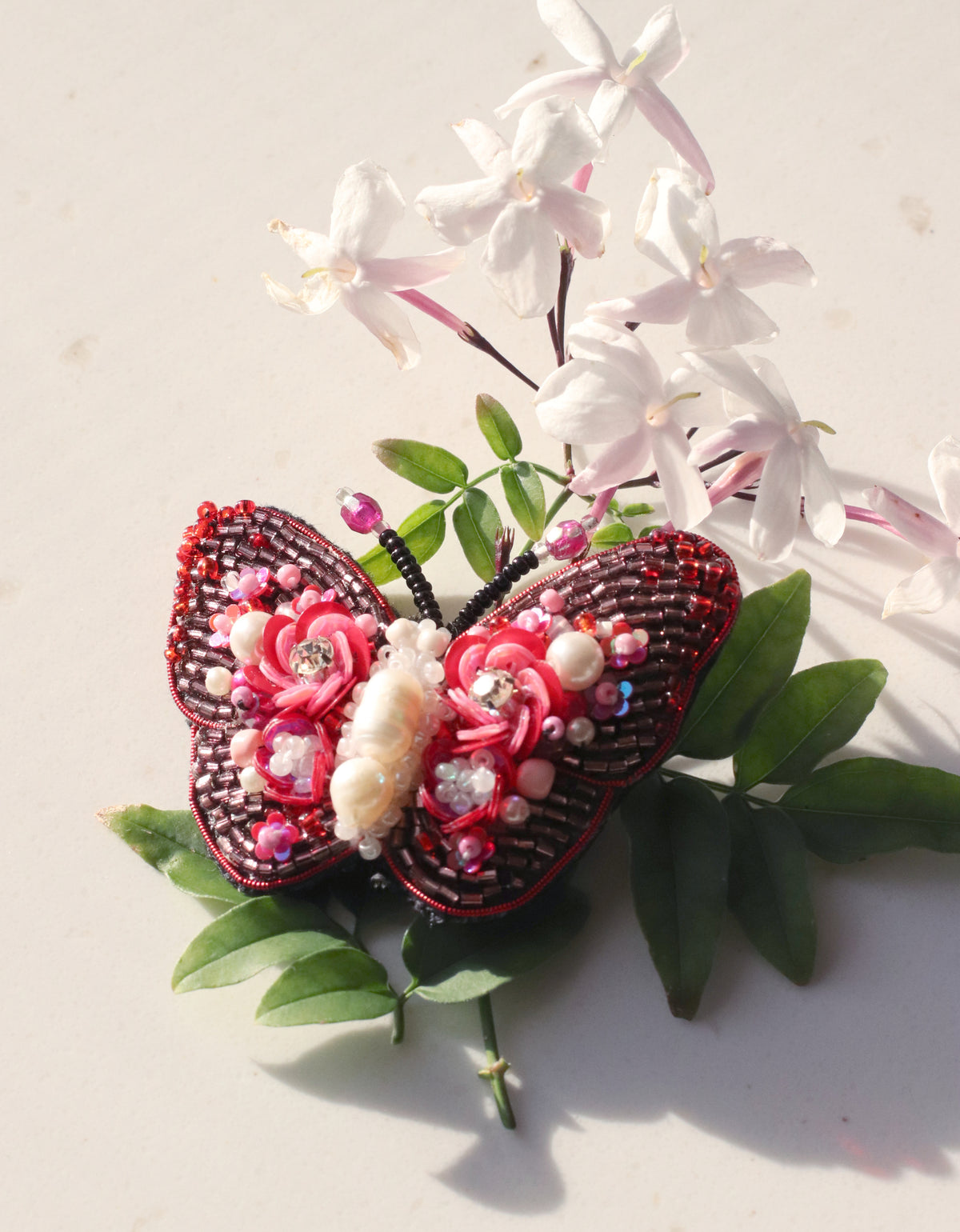 Wings of Love Brooch