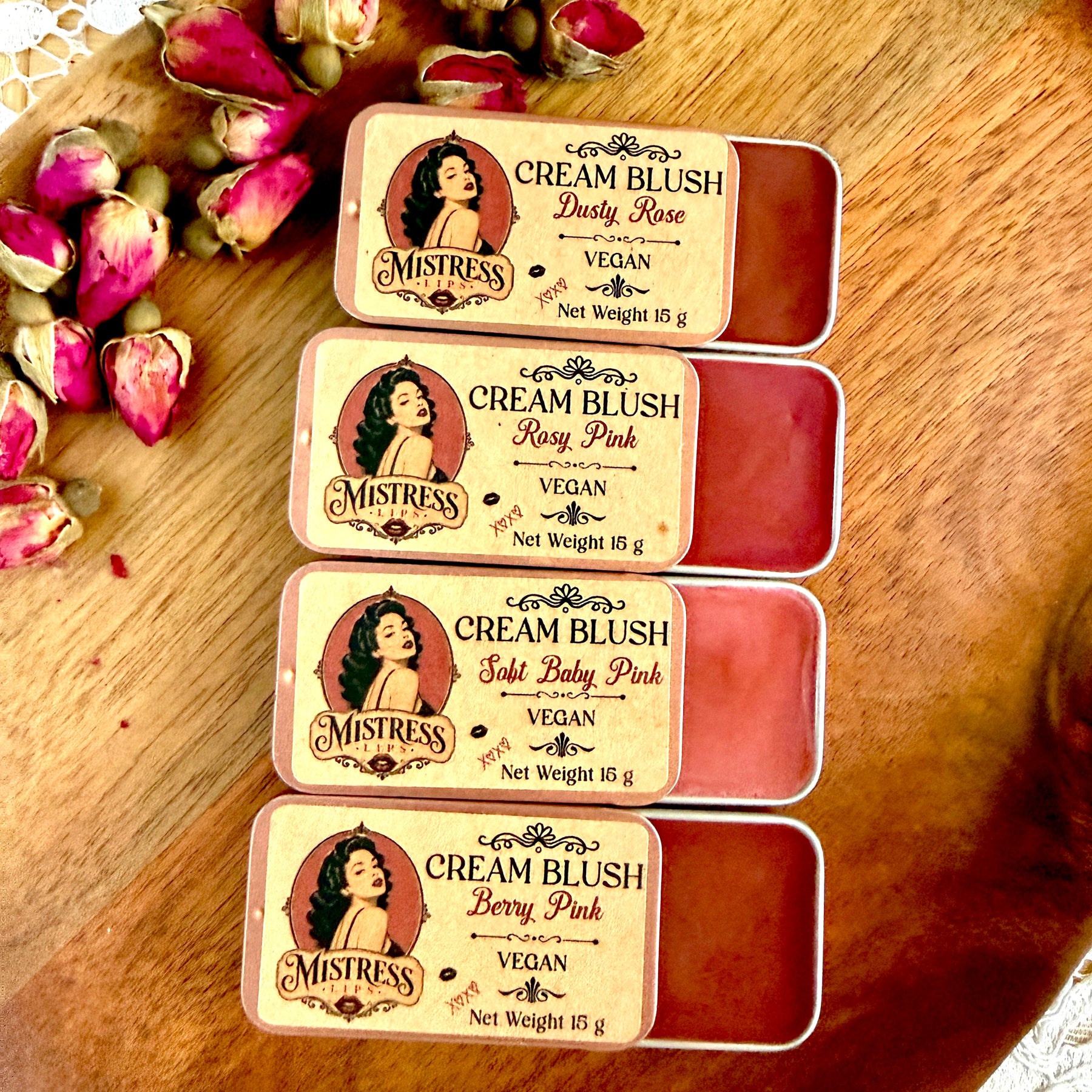 Vegan Cream Blush - Artisan Handmade to Order - Eco Friendly Makeup