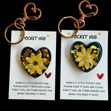 Yellow Flower pocket Hug